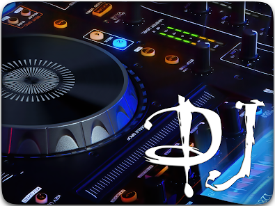 Mesa de mixagem do DJ Studio